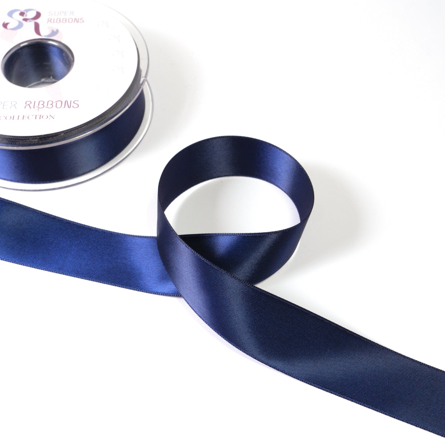 10mm Habico Double Satin Ribbon - Various Colours