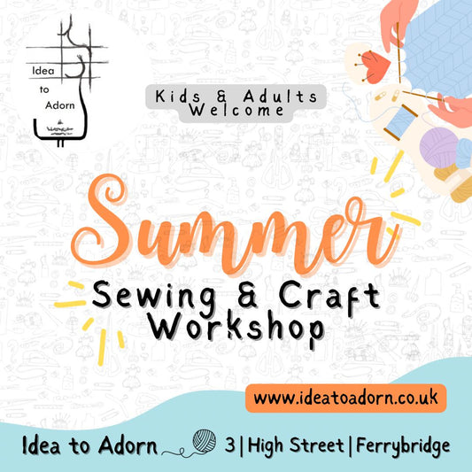 Summer Sewing & Craft Workshop
