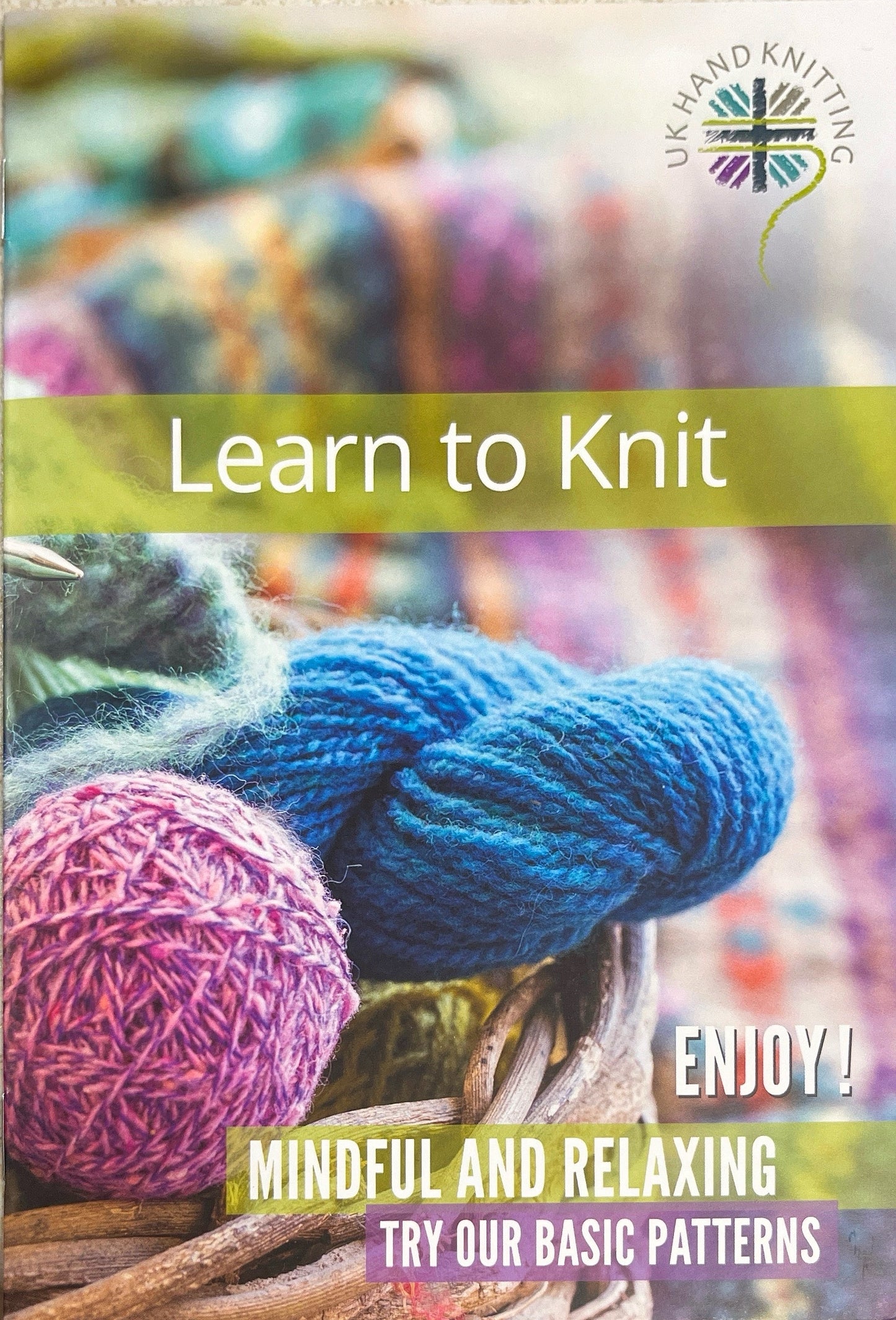 Learn to Knit Book - UK Hand Knitting