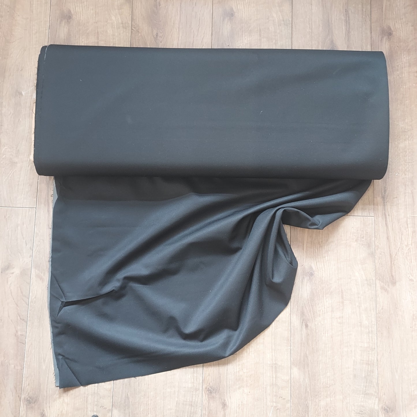 Black Riviera Waterproof Polyester Fabric