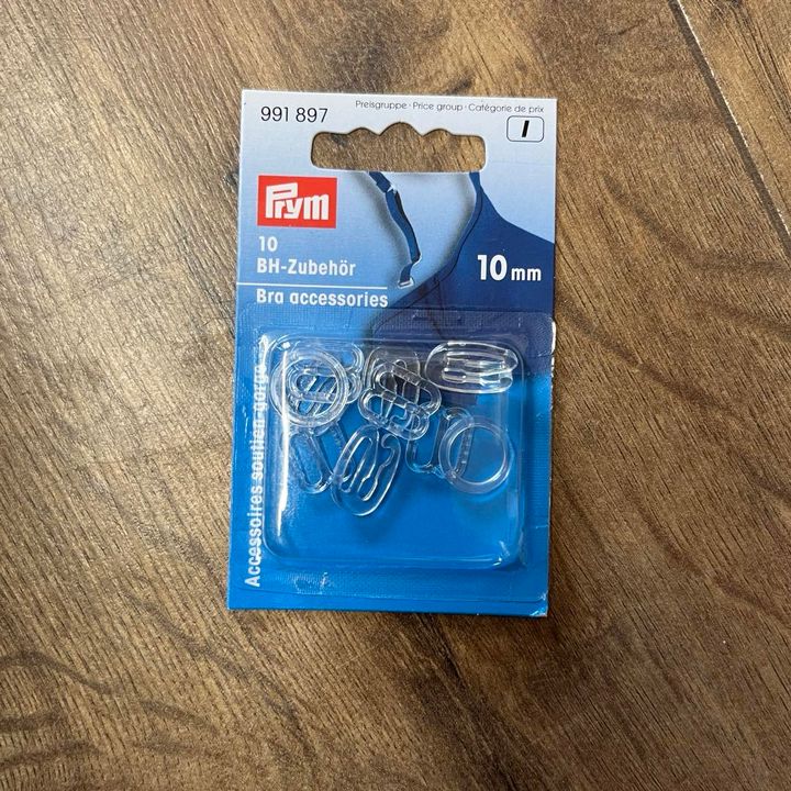 Prym Plastic Bra Stops, Rings and Adjusters Accessories