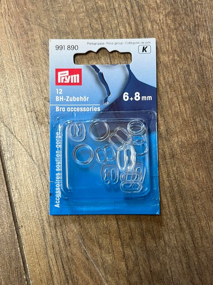 Prym Plastic Bra Stops, Rings and Adjusters Accessories