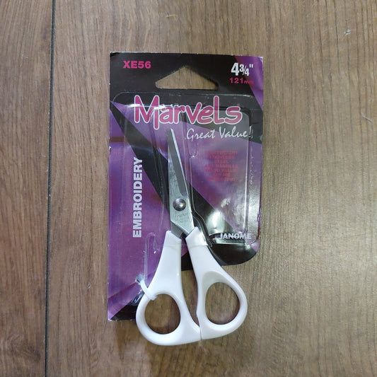 Janome Marvels 4 3/4in 121mm Embroidery Scissors