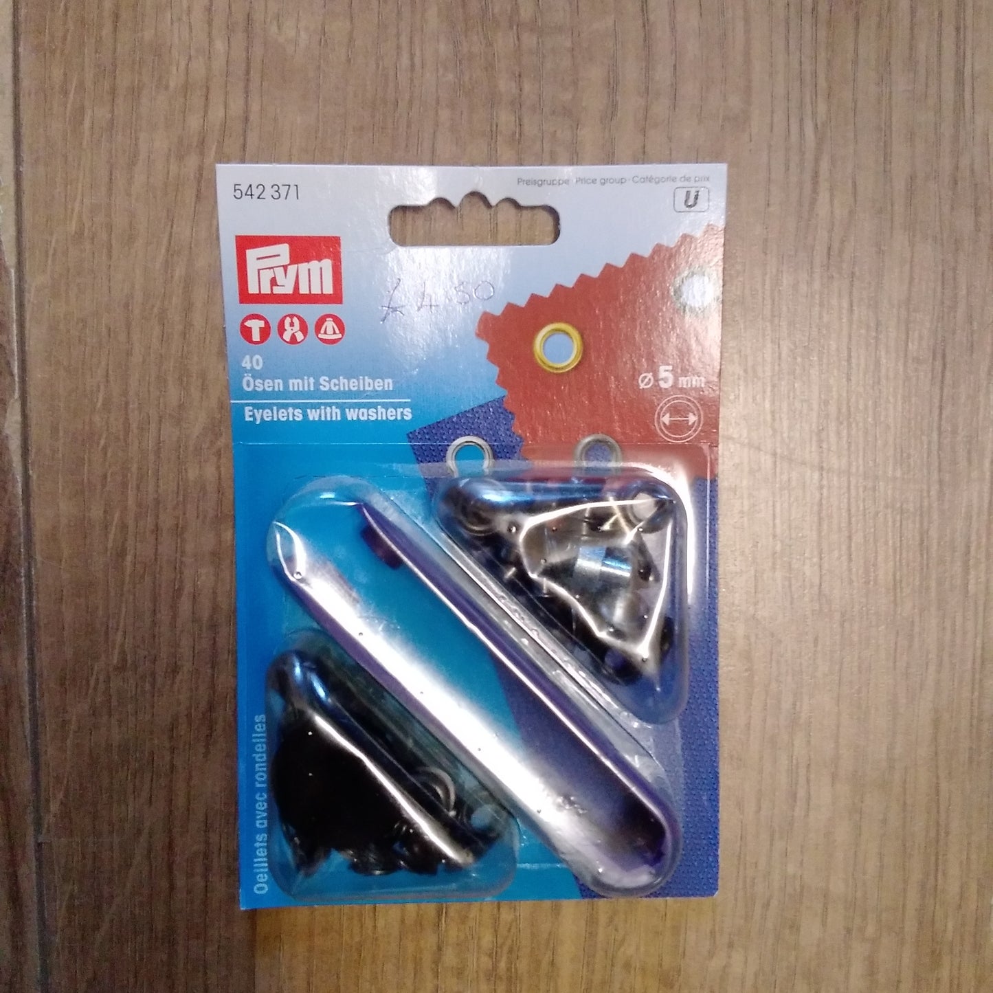 Prym Eyelets and Washers in Black Oxydized - Various Sizes