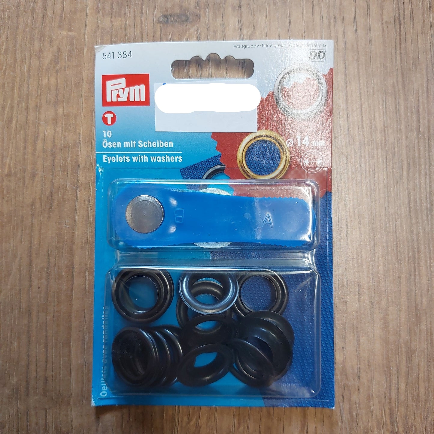 Prym Eyelets and Washers in Black Oxydized - Various Sizes