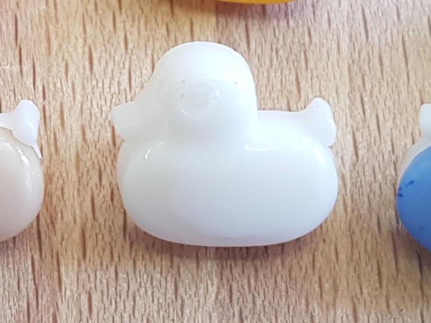 Plastic Duck Buttons