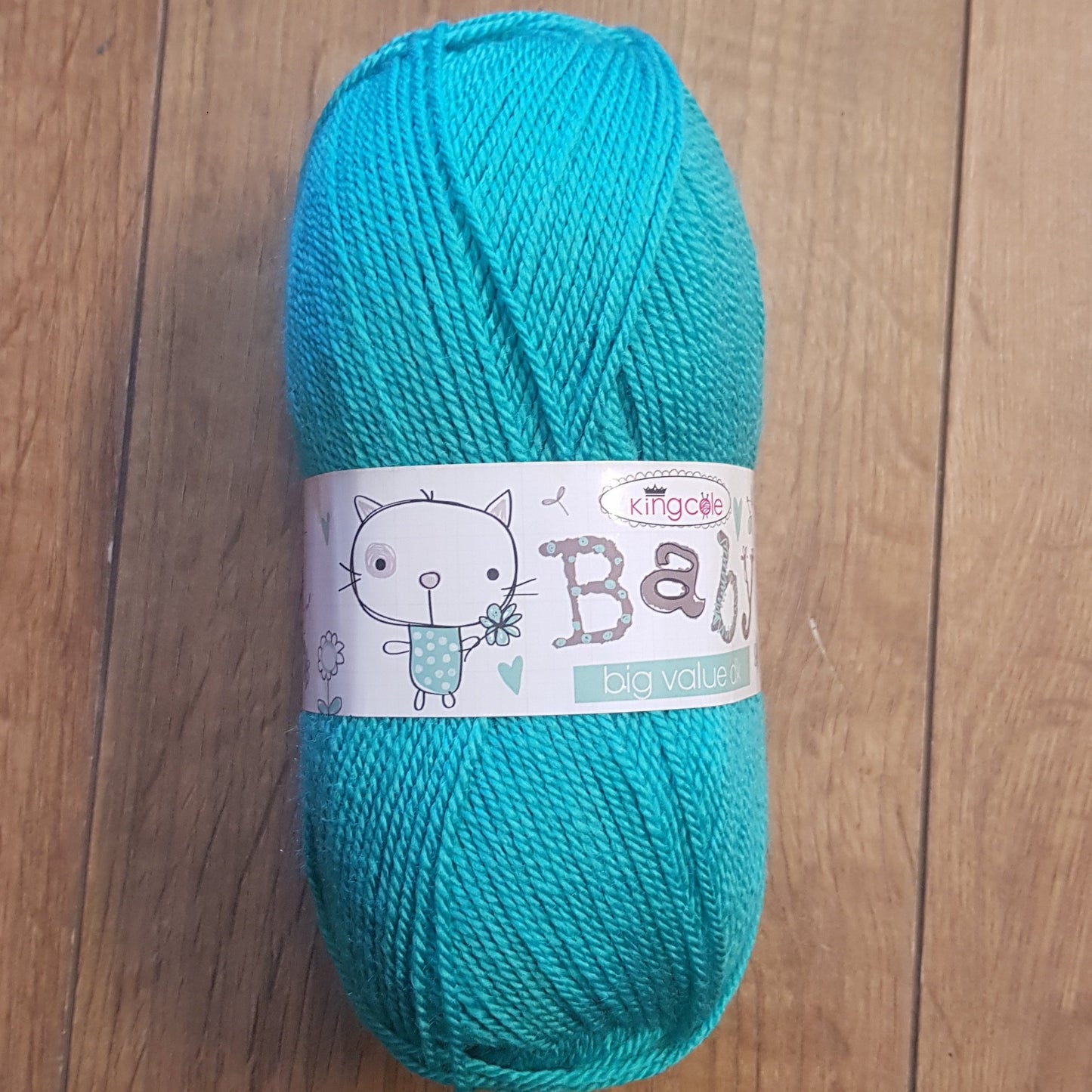 King Cole Big Value Baby Double Knit Wool 100g - Various Shades