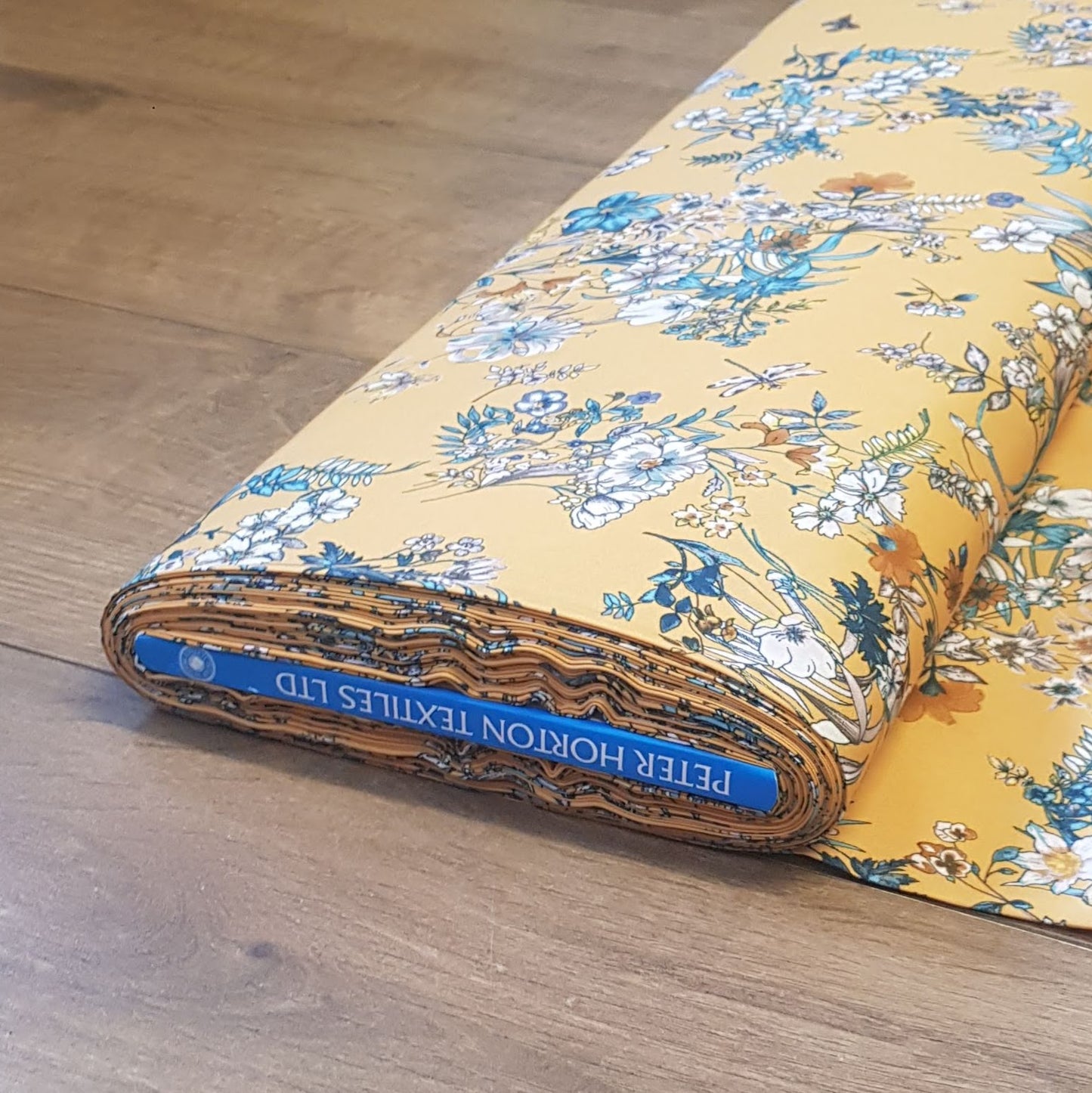 Wildflower Print Viscose Fabric - Various Colours