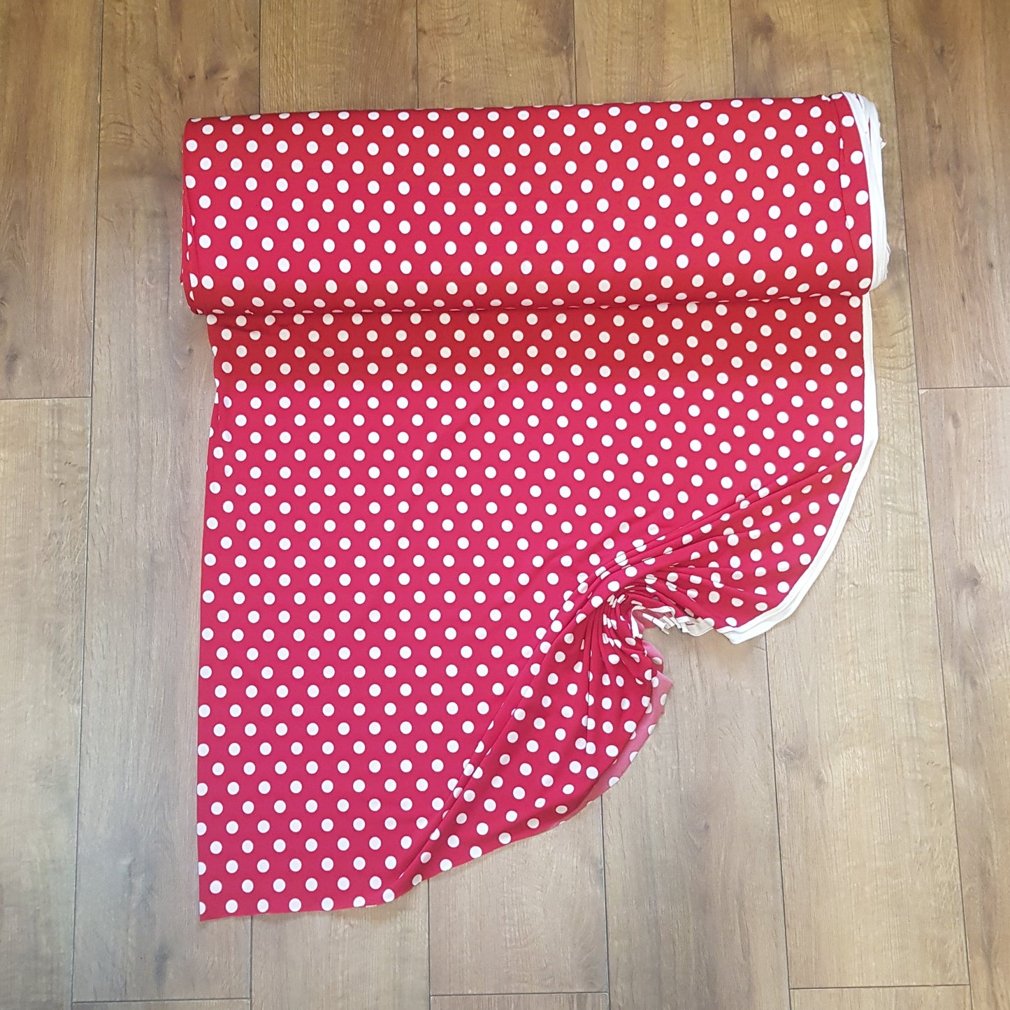 Polkadot Stretch Fabric - Various Colours