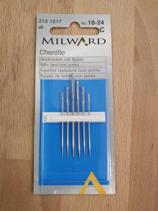 Milward Chenille Needles - 6pcs