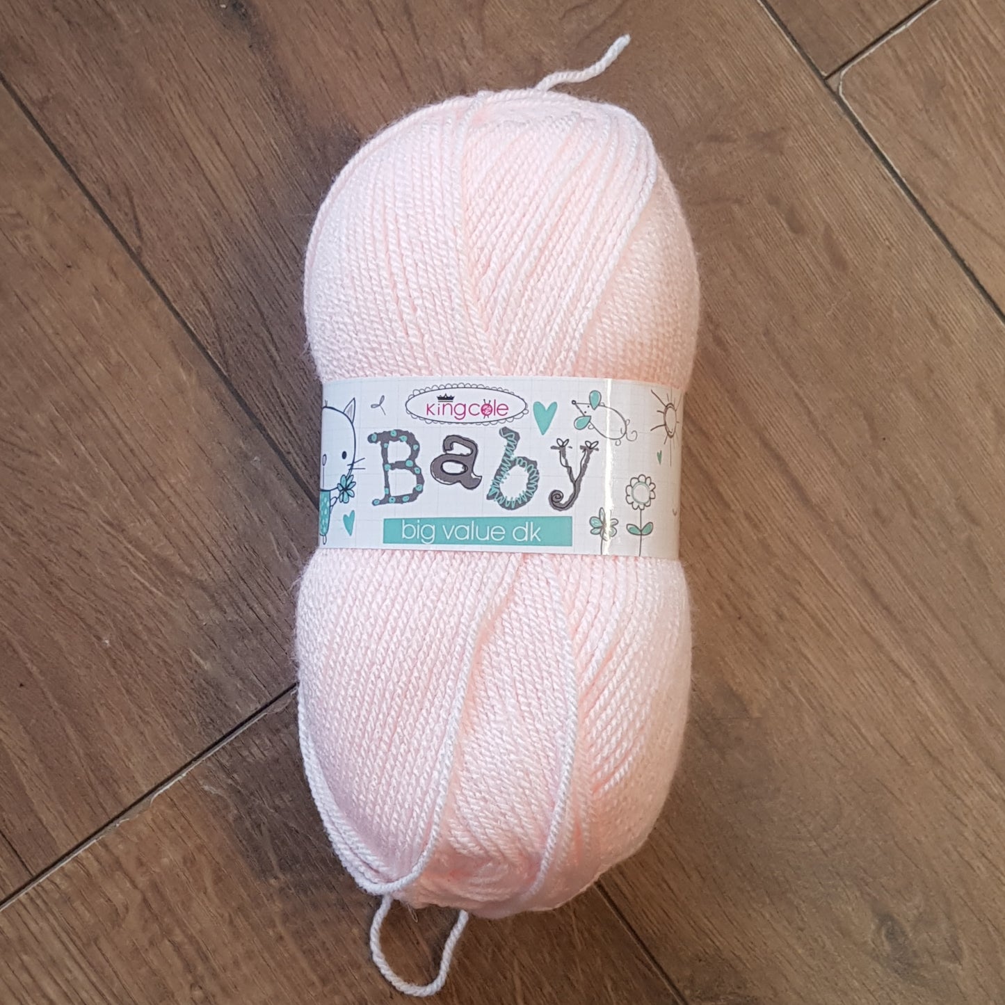 King Cole Big Value Baby Double Knit Wool 100g - Various Shades