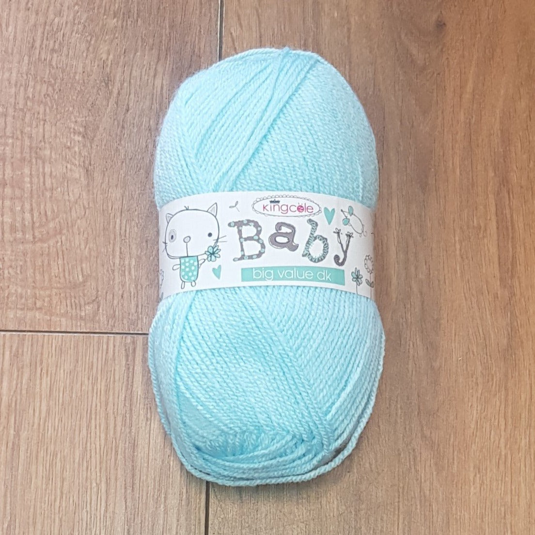 King Cole Big Value Baby Double Knit Wool 100g - Various Shades