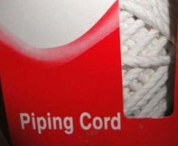 Habico 100% Cotton Piping Cord - Various Sizes