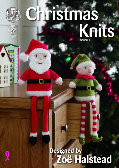 King Cole Christmas Knits Book 4 - Various Knitting Patterns