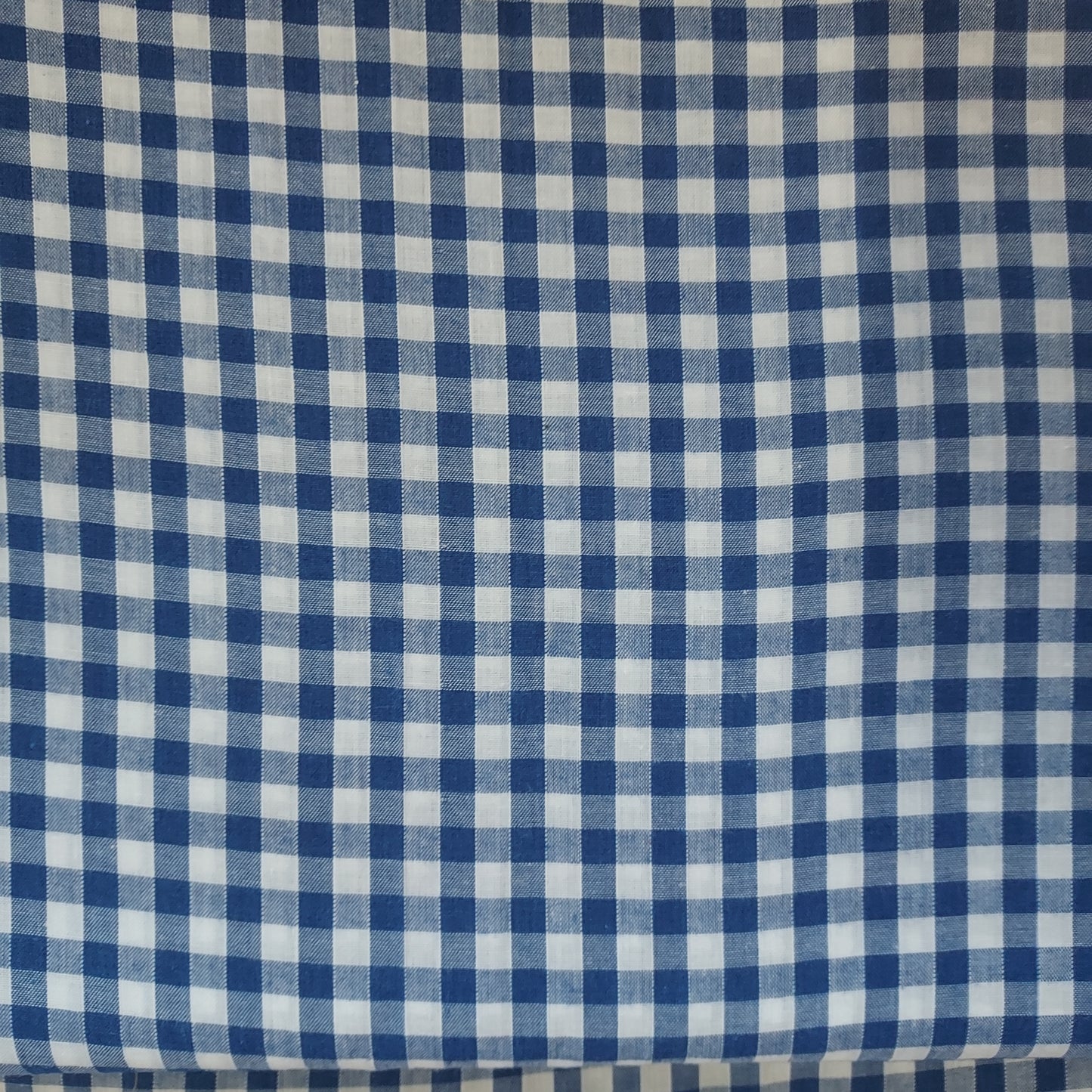 Gingham 1/4in Check Cotton Fabric - Various Shades