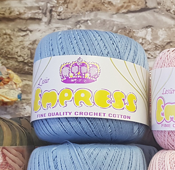 Lesur Empress Fine Quality Crochet Cotton 100% Cotton