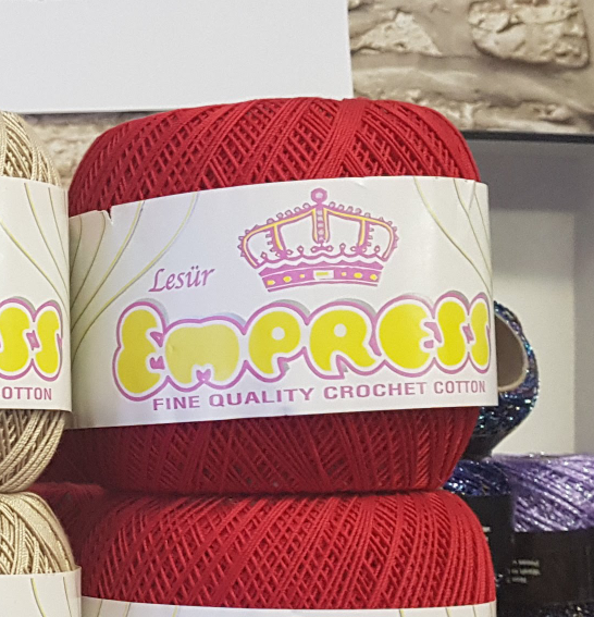Lesur Empress Fine Quality Crochet Cotton 100% Cotton