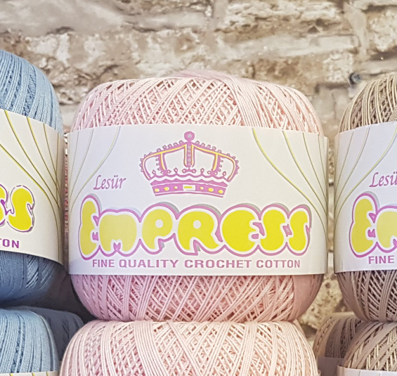 Lesur Empress Fine Quality Crochet Cotton 100% Cotton
