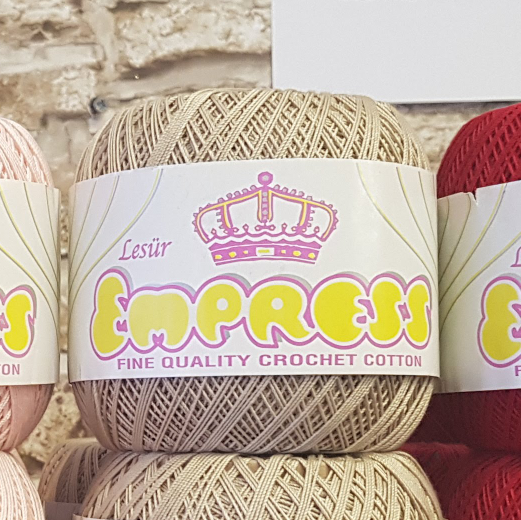 Lesur Empress Fine Quality Crochet Cotton 100% Cotton