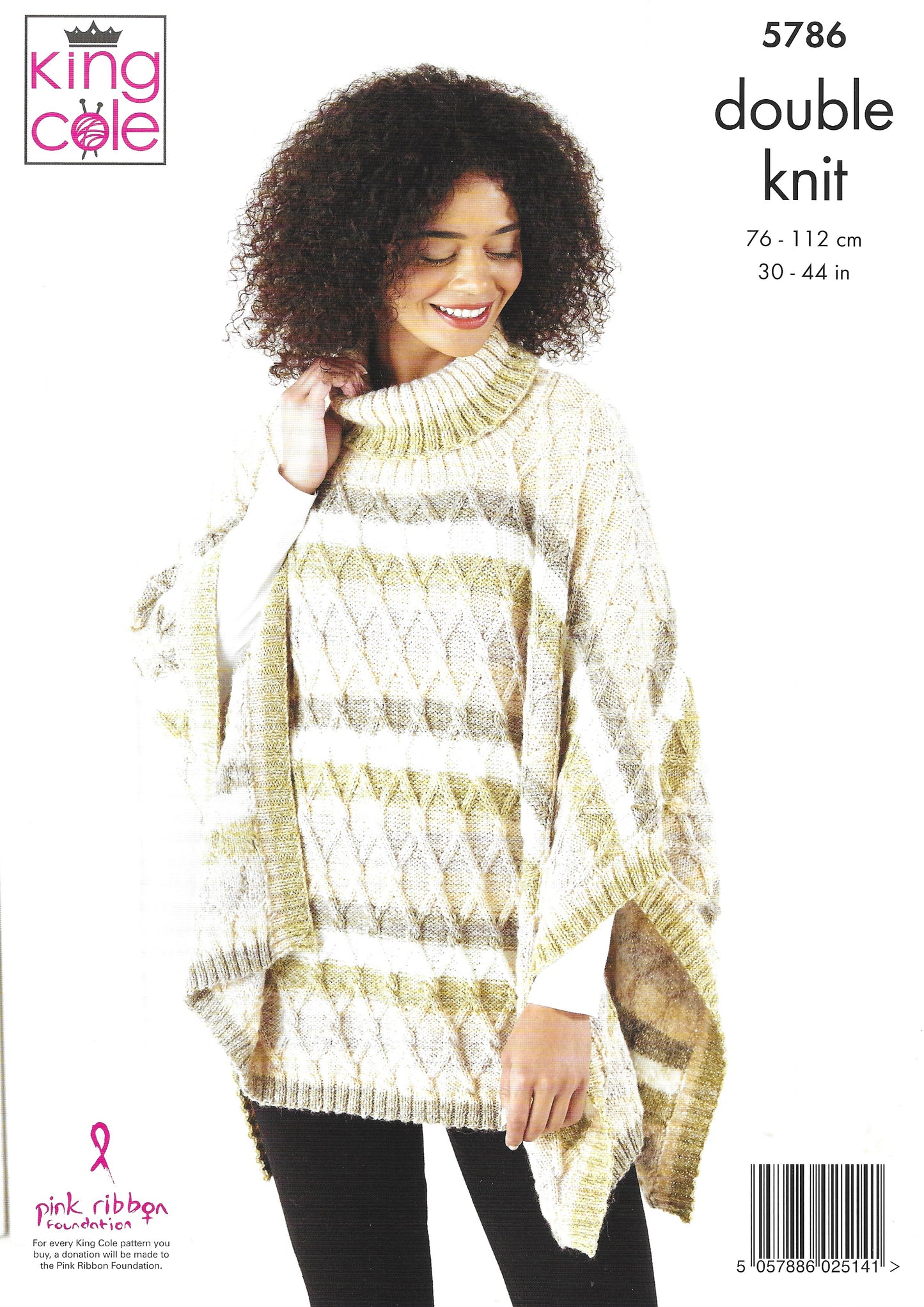King Cole 5786 Ladies Tabbards DK Knitting Pattern