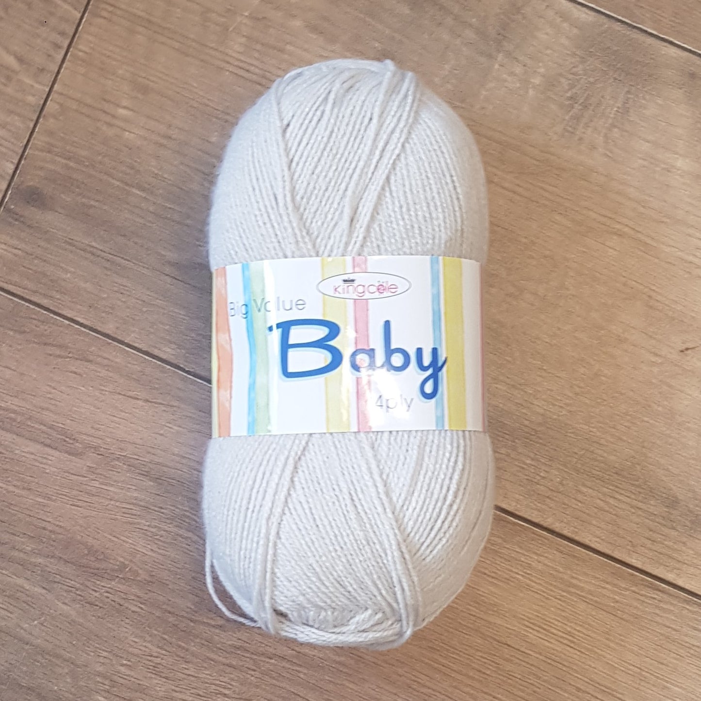 King Cole Big Value Baby 4ply Wool 100g - Various Shades