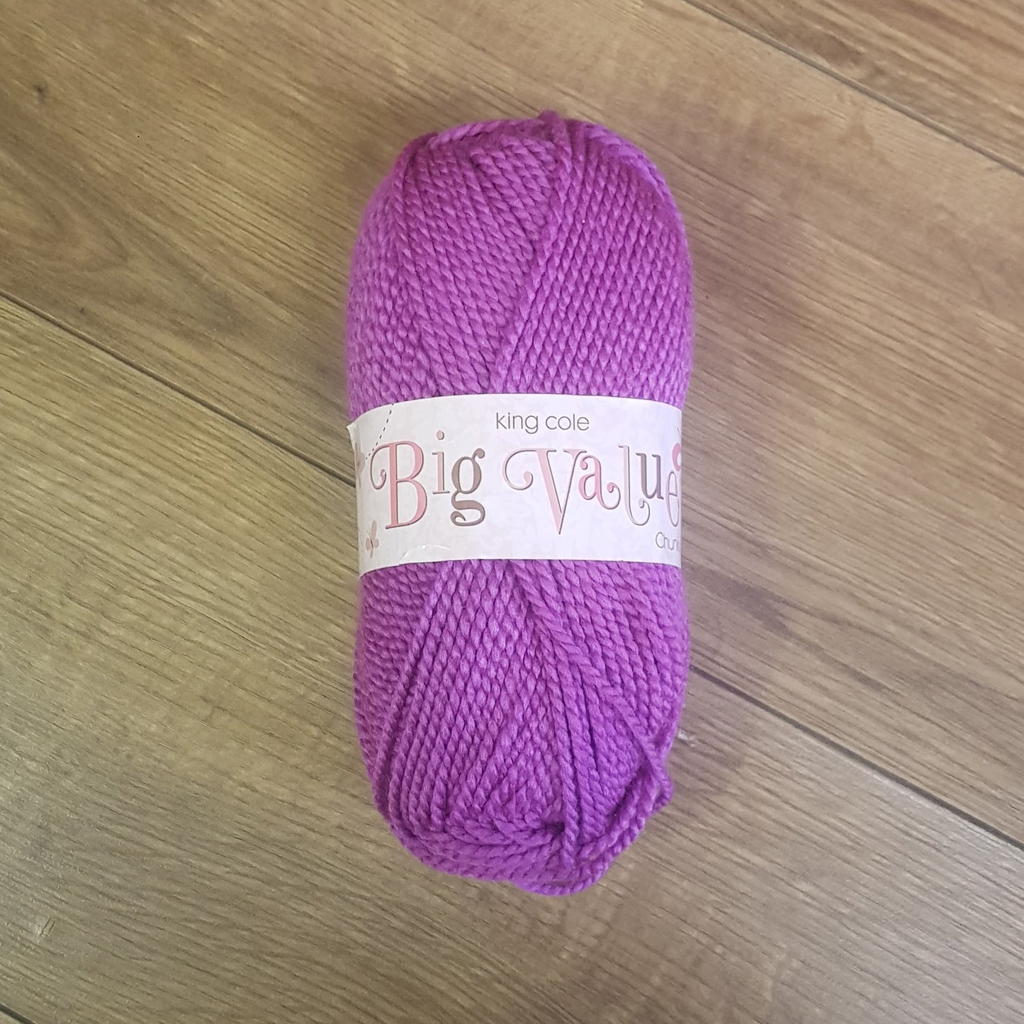 King Cole Big Value Chunky Wool 100g - Various Shades