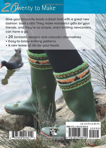 20 to Make - Knitted Boot Cuffs Pattern Book