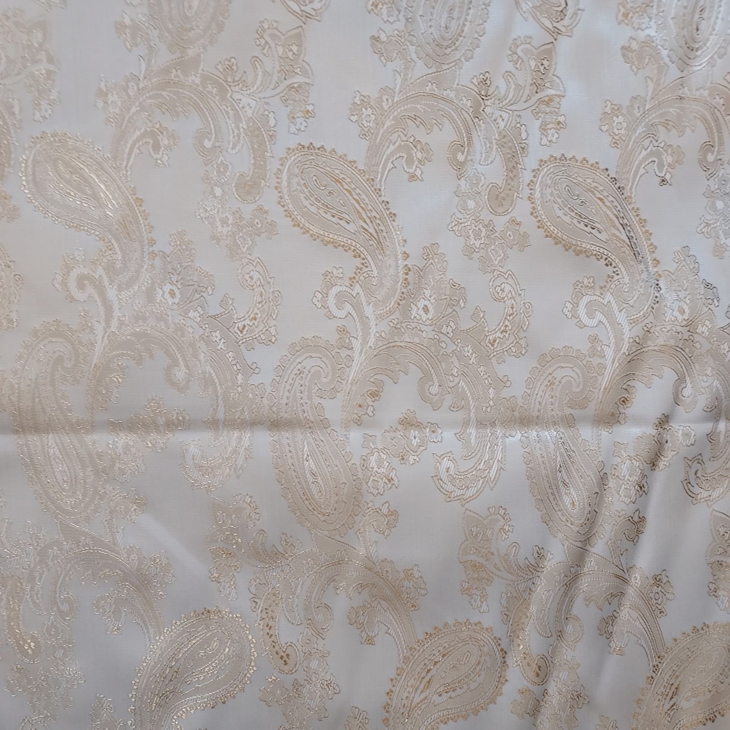 Paisley Jacquard Polyester Lining Fabric - Various Colours