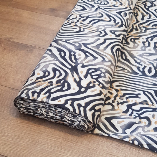 Zebra Print Spandex Fabric