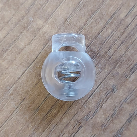 Transparent Sring Cord Stopper Toggle - Various Styles