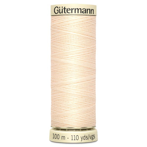 Gutermann Sew All 100% Polyester Thread TKT 120 110yds/100m - (Colours 400 - 999)