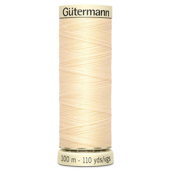 Gutermann Sew All 100% Polyester Thread TKT 120 110yds/100m - (Colours 400 - 999)