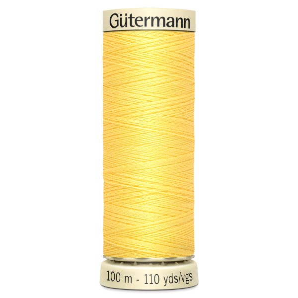 Gutermann Sew All 100% Polyester Thread TKT 120 110yds/100m - (Colours 400 - 999)