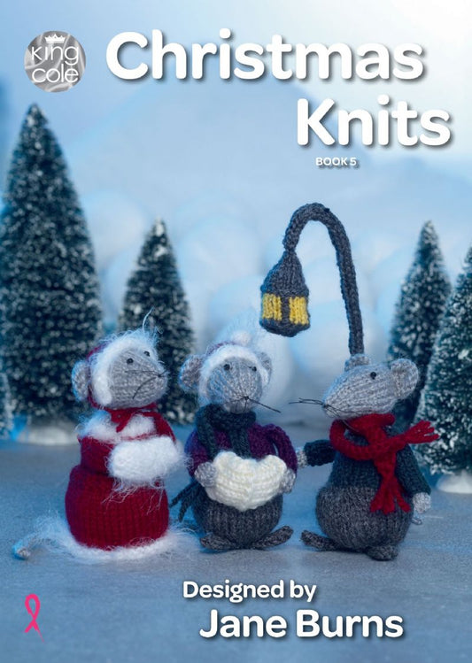 King Cole Christmas Knits Book 5 - various Knitting Pattern