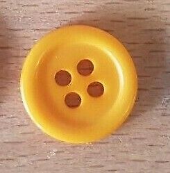 4 Hole Plastic Buttons 15mm/24 ligne