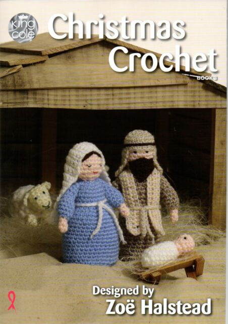 King Cole Christmas Crochet Pattern - Book 3