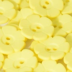 6 Petal Flower Button - 15mm