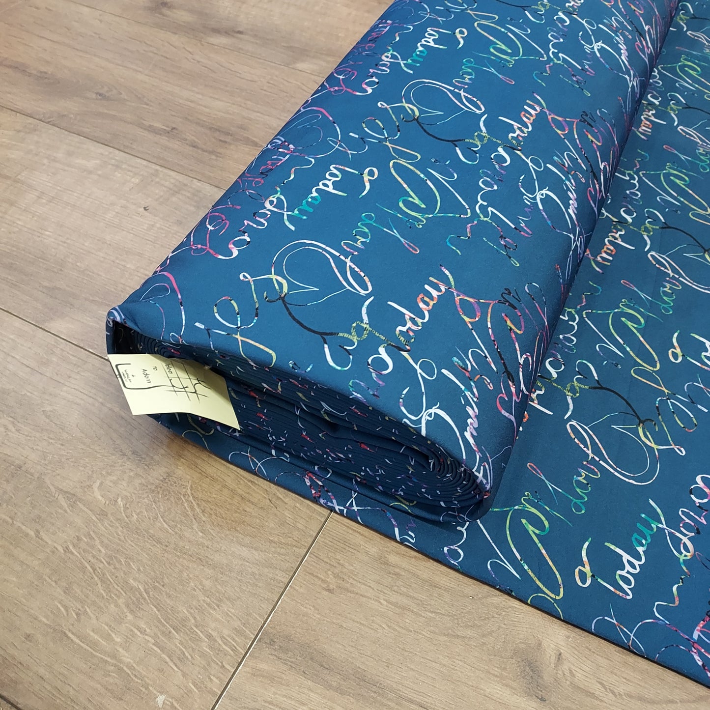 Qjutie Soft Shell "RAINY" Print Fabric