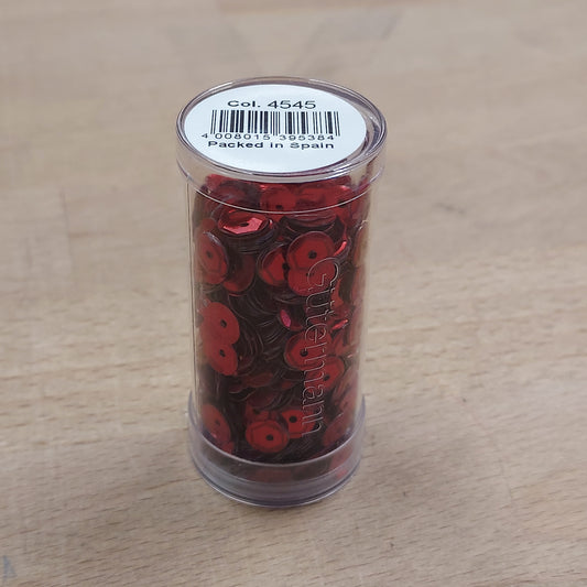 Gutermann Pailletten 6mm Cup Sequins - Various Colours