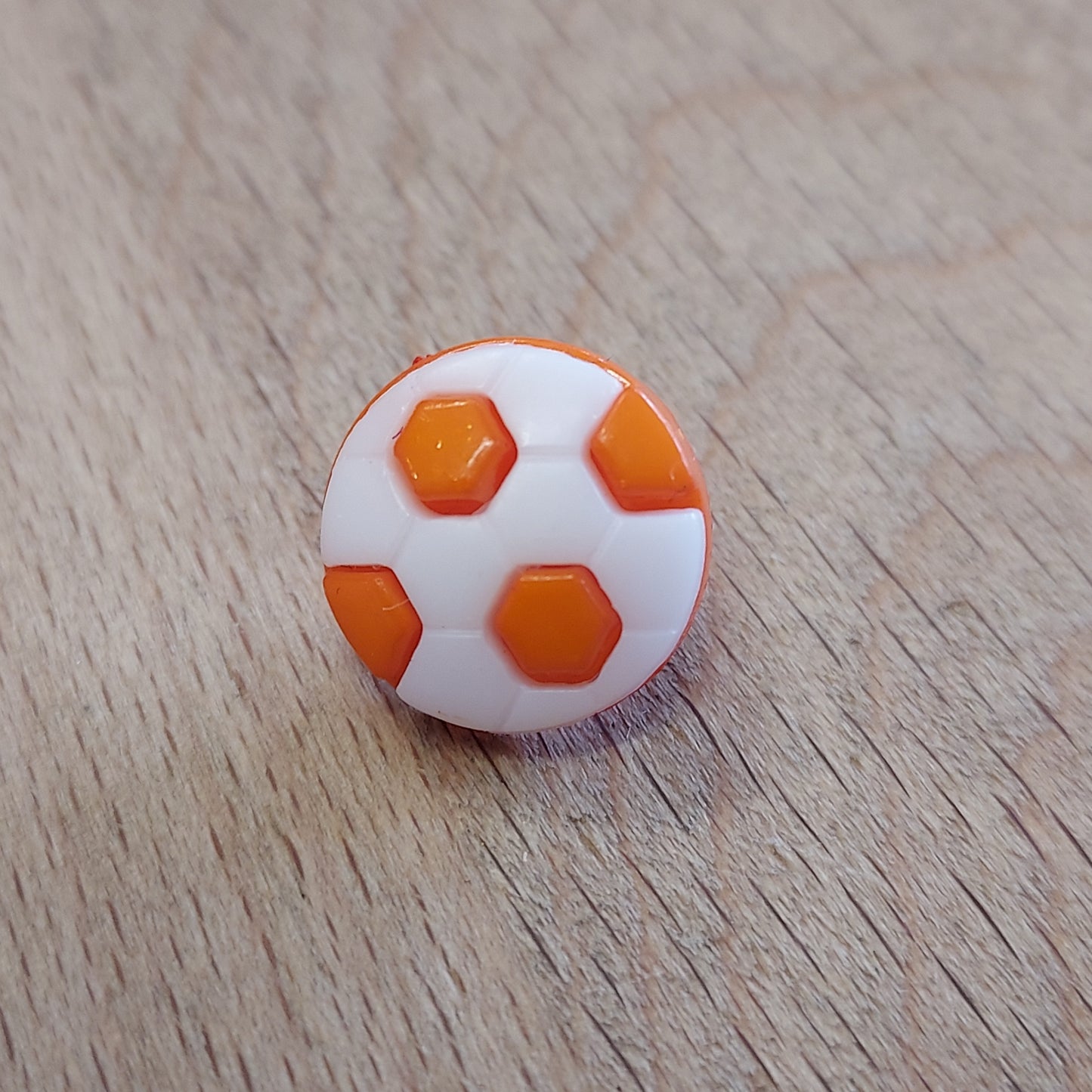 Plastic Football Buttons 13mm - Various Colours