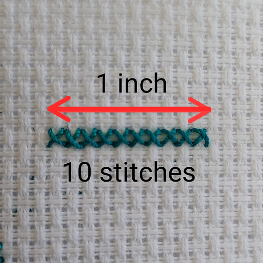 Embroidery Aida 110cm Wide - Various Count Sizes