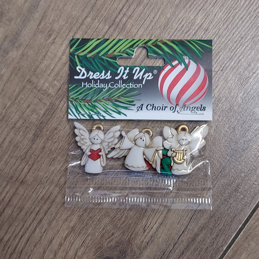 Dress It Up Choir of Angels Buttons
