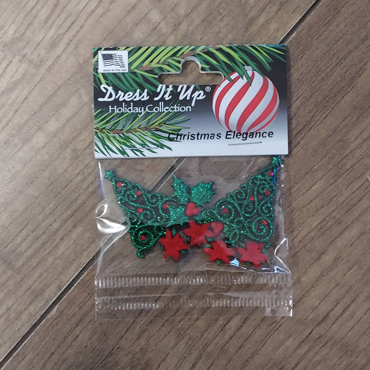Dress It Up Christmas Elegance Buttons