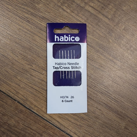 Habico Tapestry Cross Stitch Needles 6pcs