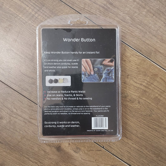 Wonder Trouser Jacket Button Trouser Increase or Reduce Button Set