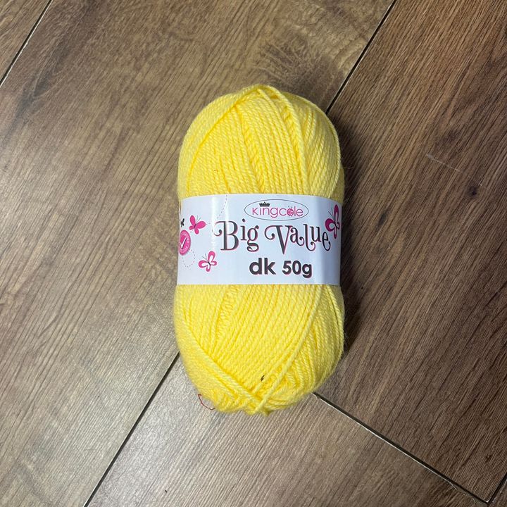 King Cole Big Value Double Knit 50g - Various Shades