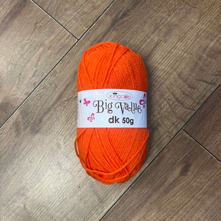 King Cole Big Value Double Knit 50g - Various Shades