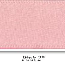 3mm Berisfords Double Satin Ribbon - Various Shades