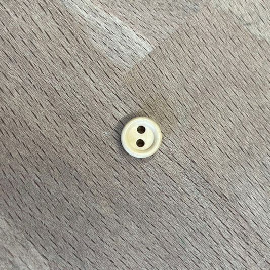 Tiny Doll Wooden Button - 9mm