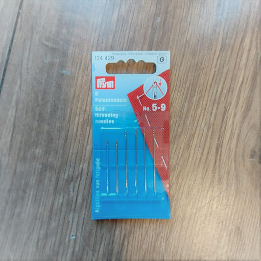 Prym Self Threading Needles (No 5-9) 6pcs